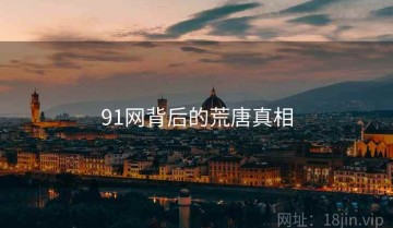 91网背后的荒唐真相