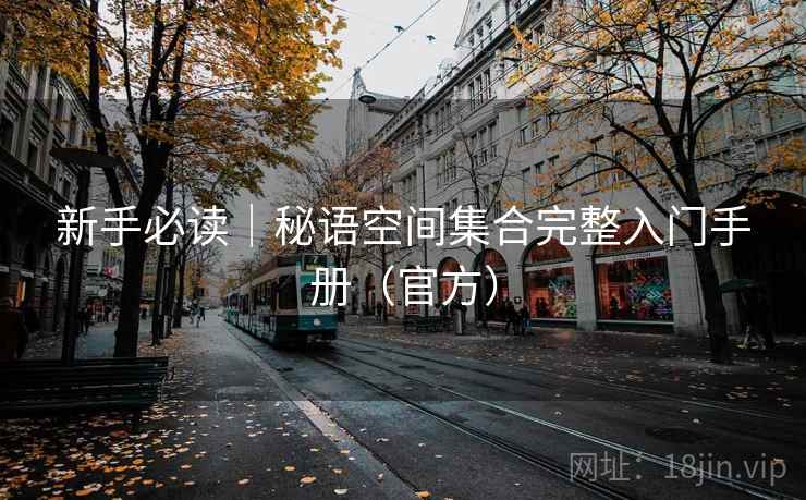 新手必读｜秘语空间集合完整入门手册（官方）