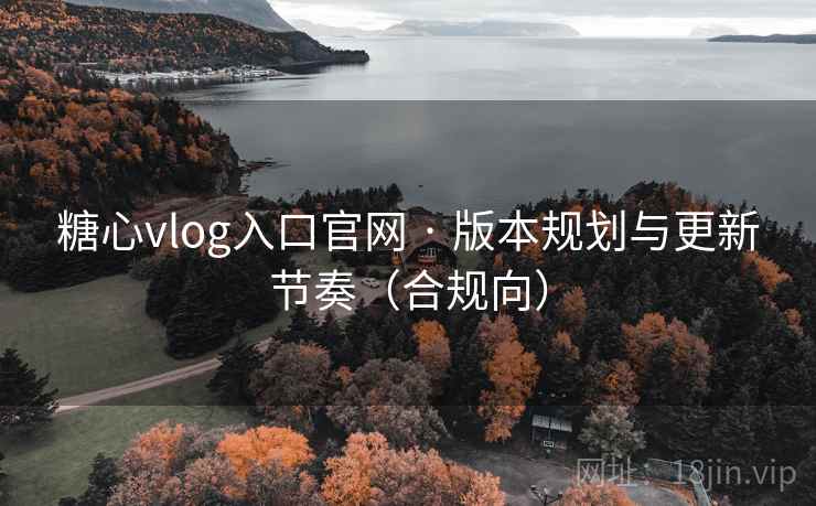 糖心vlog入口官网 · 版本规划与更新节奏（合规向）